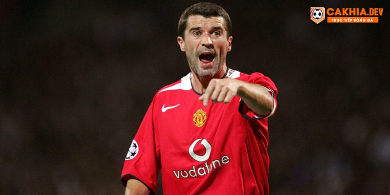 Roy Keane là tiền vệ xuất sắc nhất MU với lối chơi máu lửa