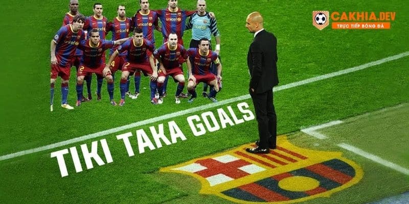 Tiki Taka phát triển đến đỉnh cao bởi Pep Guardiola giai đoạn 2009-2012