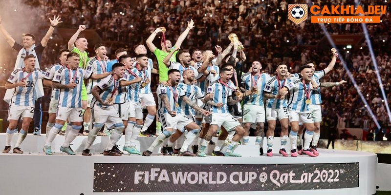 Vòng bán kết trong bóng đá World Cup 2022 giúp tìm ra nhà vô địch mới Argentina