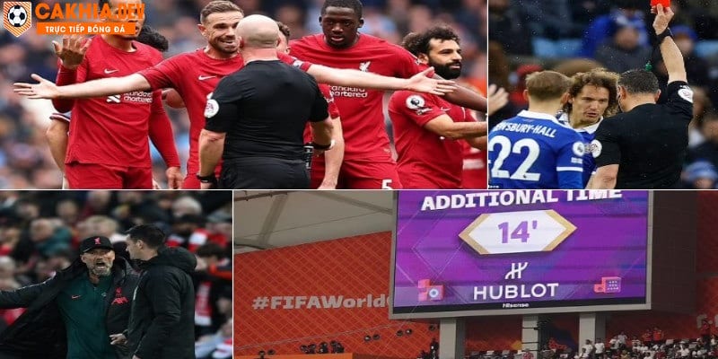 Quy định mới nhất về thẻ vàng, đỏ tại Premier League 2023/24